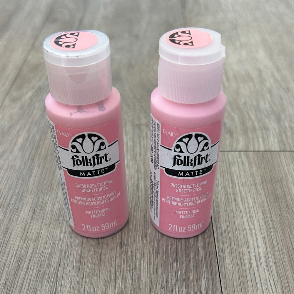FolkArt Matte Rosette Pink Acrylic Paint